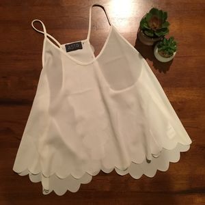 ASTR Nordstrom scallop trip tank